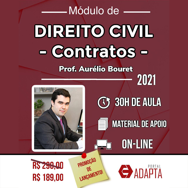 Módulo de Direito Civil – Direito dos Contratos